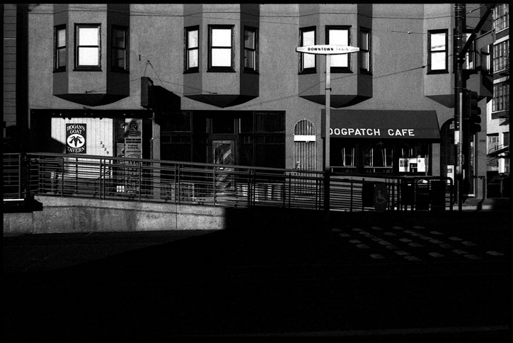 0229_17A black and white photograph, dogpatch cafe, san francisco 2012