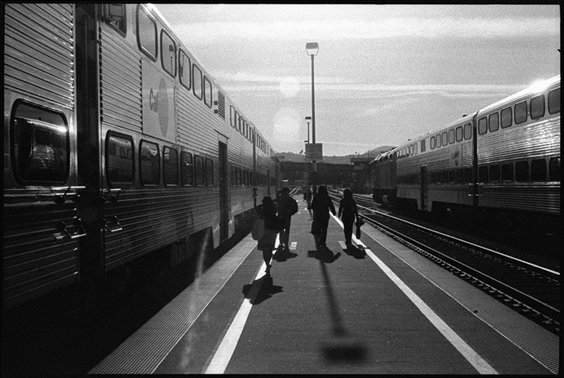 Train Platform, San Francisco 2012