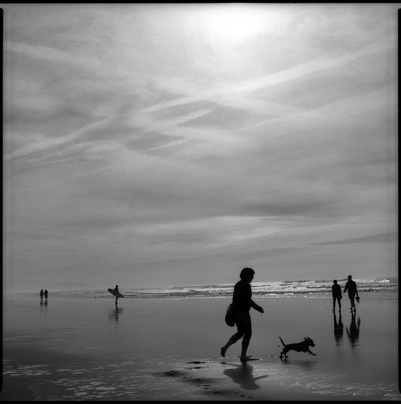 black and white photograph 660115_09 Ocean Beach, San Francisco