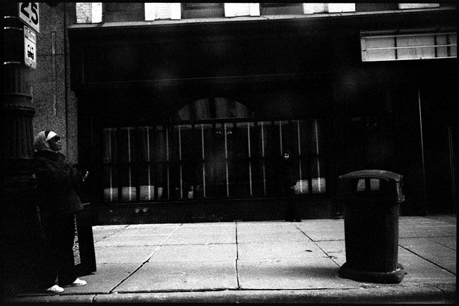 Black and White Photograph: Michigan Ave., Detroit, Michigan, 2010