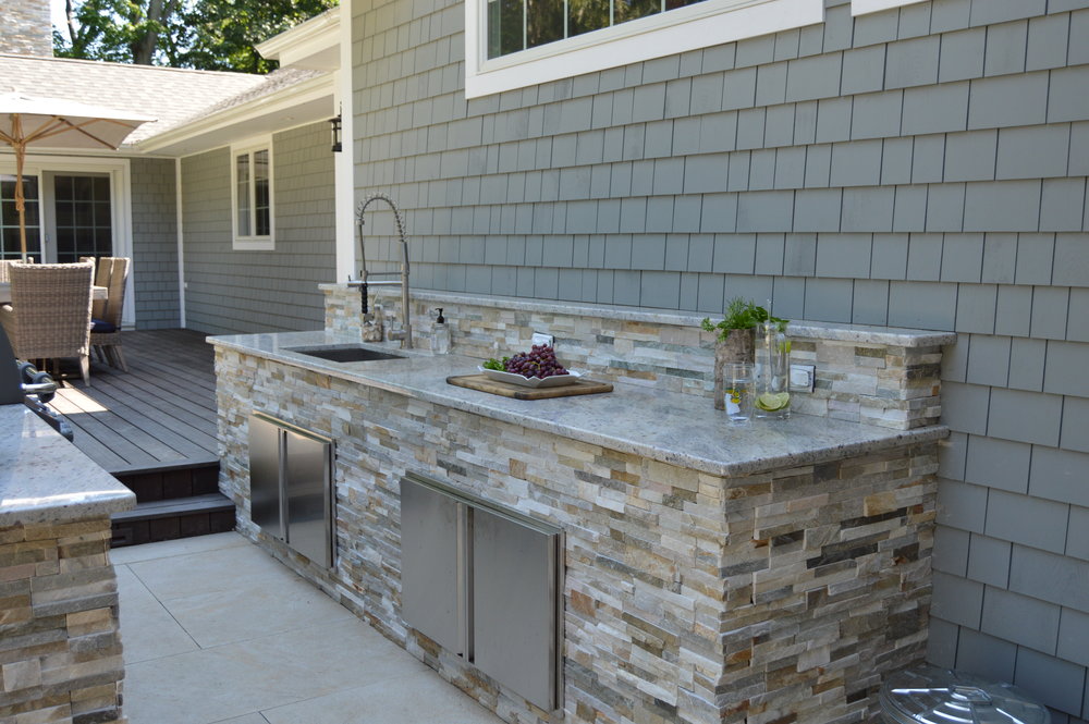 3 Backyard Outdoor Kitchen Designs For Even The Most Demanding Home Cooks In Bethpage Ny Above All Masonry