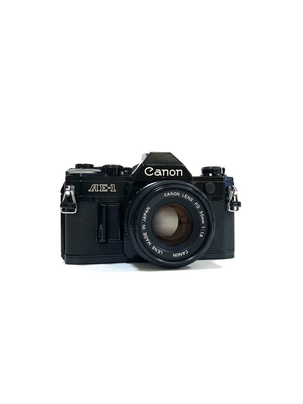 カメラ フィルムカメラ Canon AE-1 (Black) w/ FD 50mm F/1.8 — Photographique