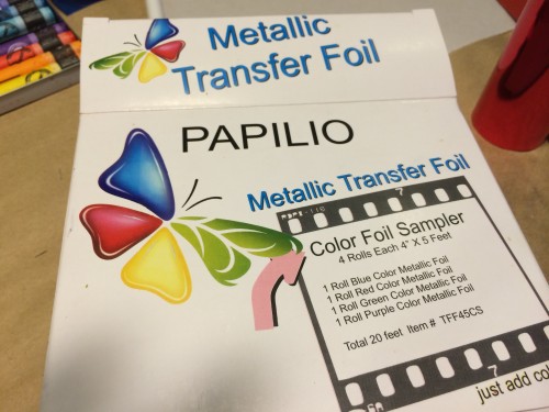 Papilio Metallic Transfer Paper.