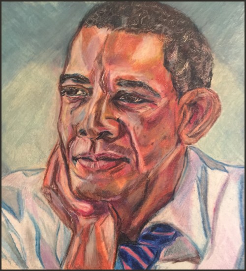 President Barack Obama by K.J. Gifford