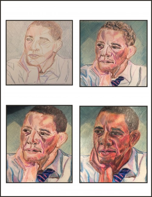 Obama sketches