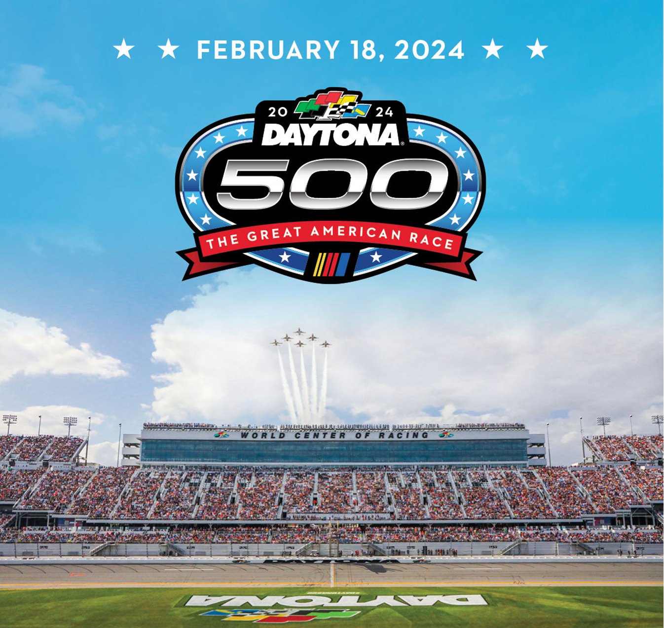 Daytona 500 (Transportation Only) Sunday February 18, 2024 — Workman