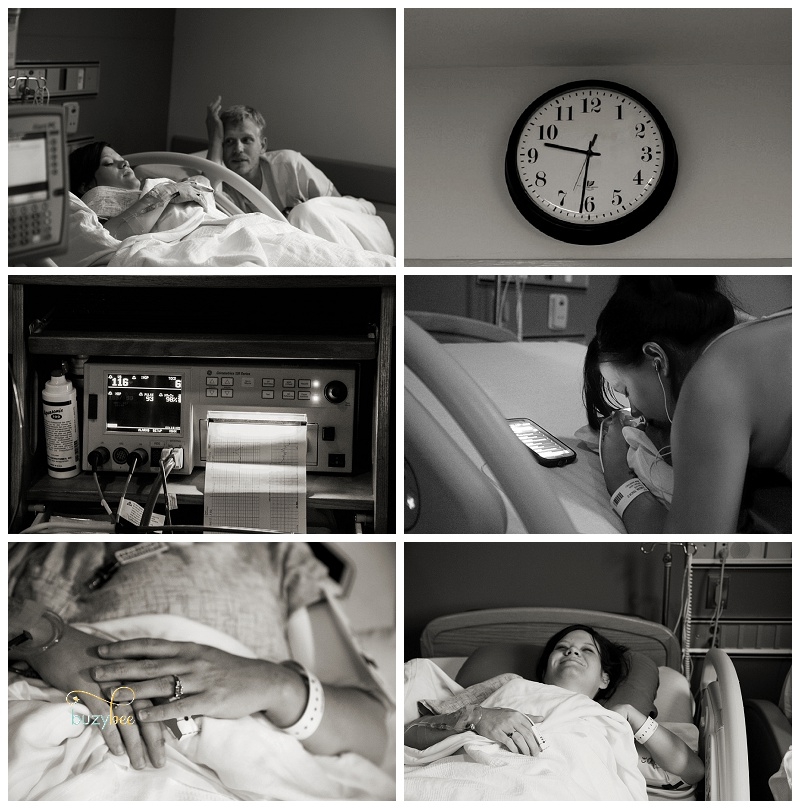 Collage of Birth Session, Norfolk , Virginia