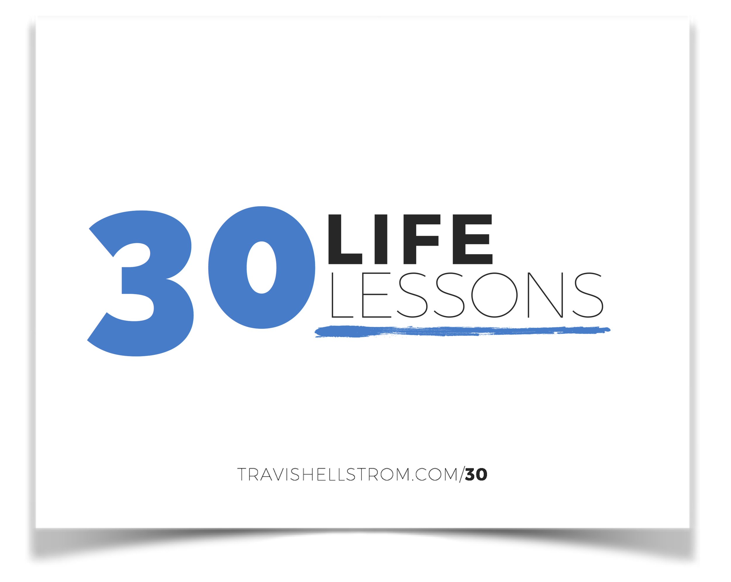 30 Life Lessons Icon