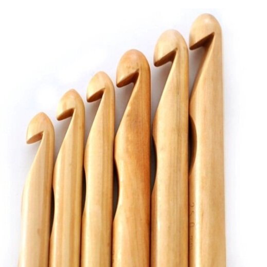 Large Wooden Crochet Hook 20/25mm — CREATE WITH US