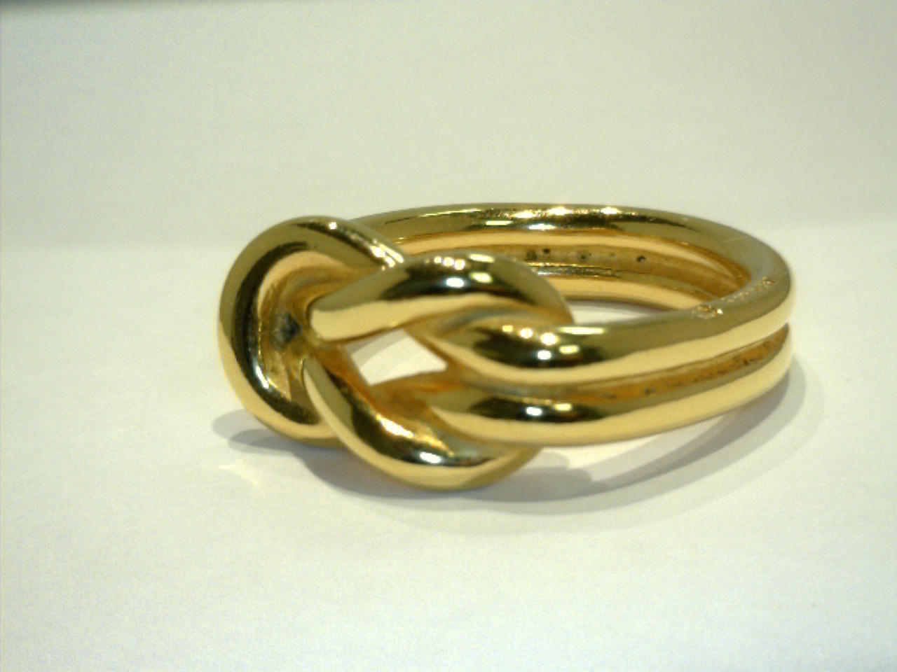 Genuine 24K Gold Plated Scarf Ring Gold & Platinum Jewerly 