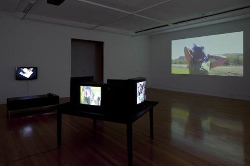 Muffled Protest video at Te Tuhi gallery