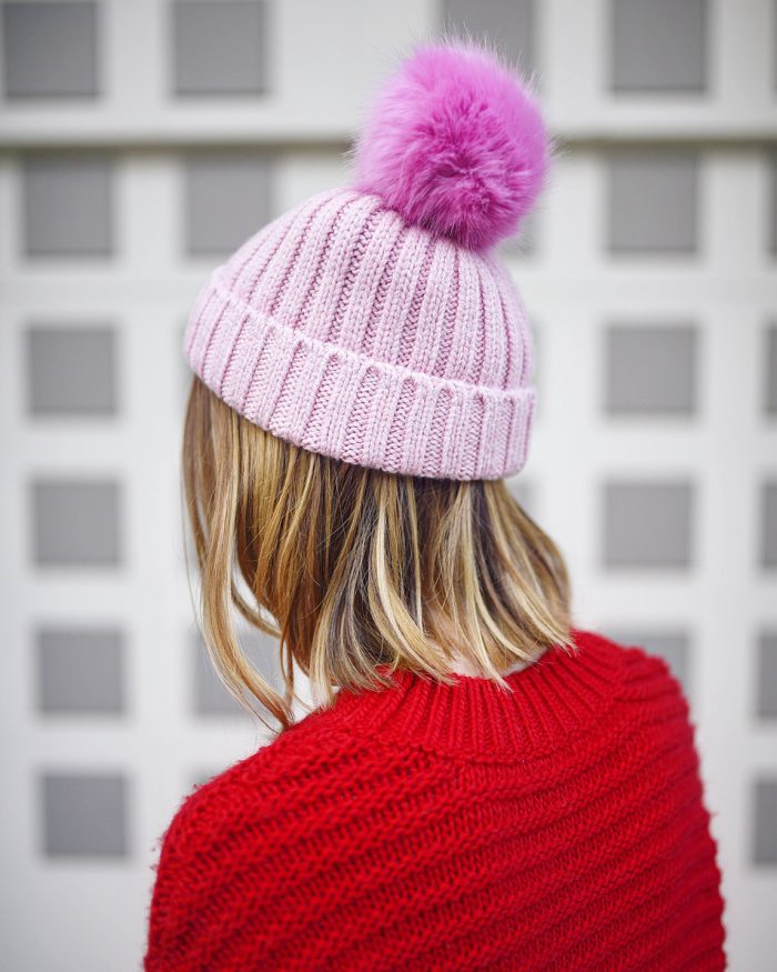 all-red-outfit-jcrew-pink-pompomhat-3