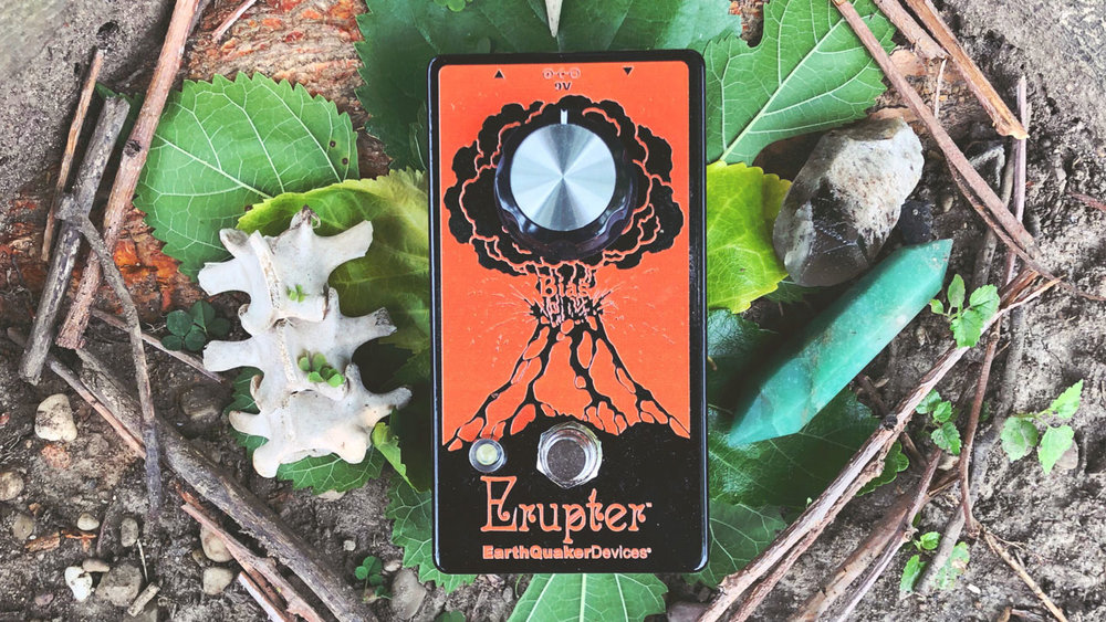 EarthQuaker Devices Erupter Ultimate Fuzz Tone Guitar Effects Pedal