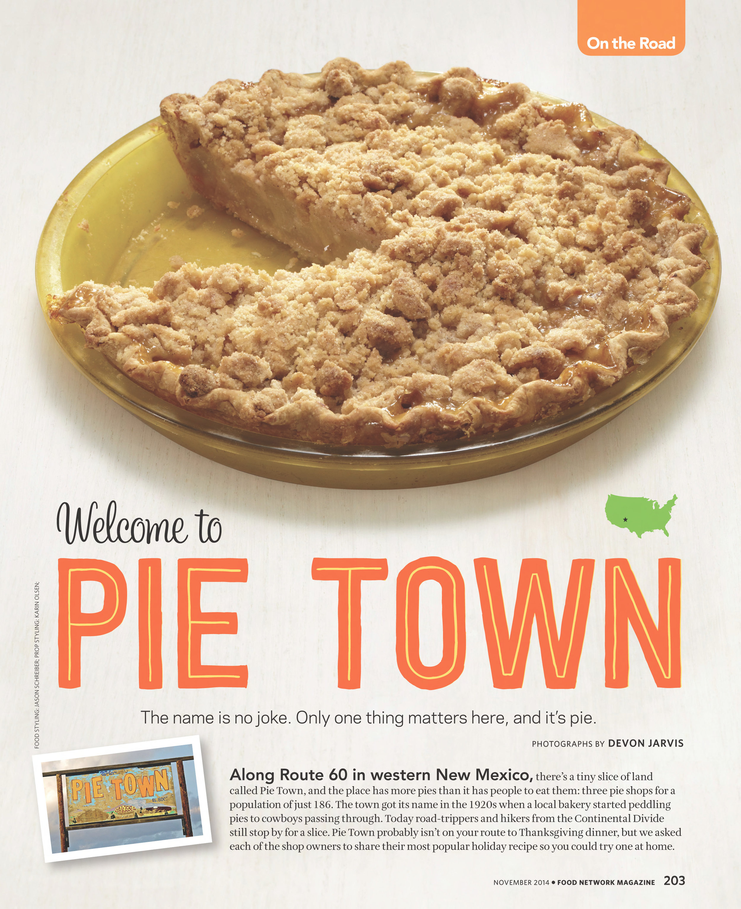 Pear-Ginger Pie. Photograph by Devon Jarvis for Food Network Magazine