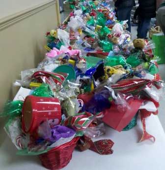 Gift baskets for childcare workers