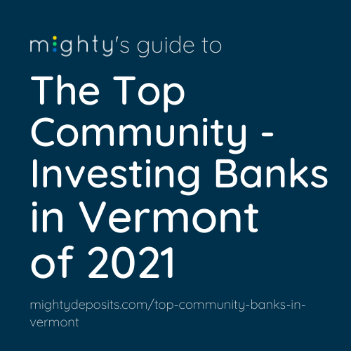 2021 Top community-investing banks in Vermont, according to ...