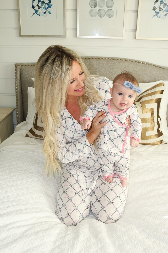 Matching Mommy and Baby Pajamas with Everly Grey and Baby Grey PJs — Live  Love Blank