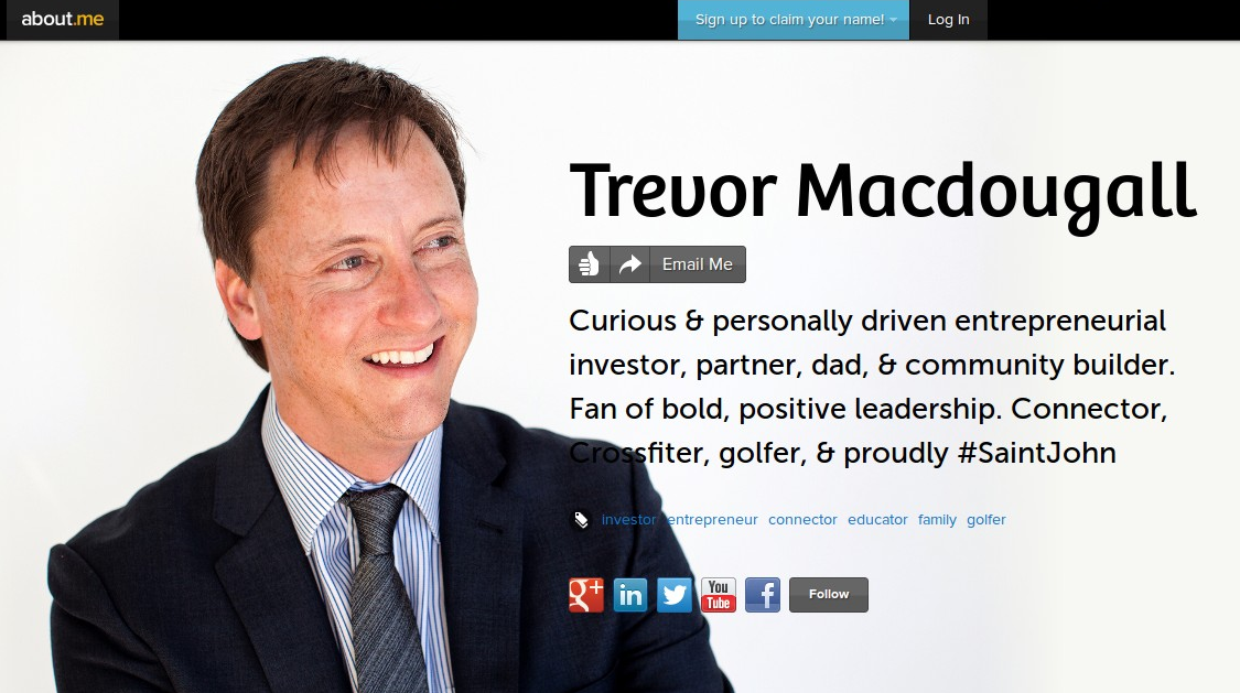 Trevor Macdougall About.me