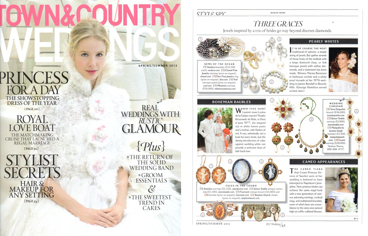 Town and Country Weddings spring-summer 2013