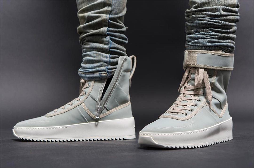 fear of god green shoes