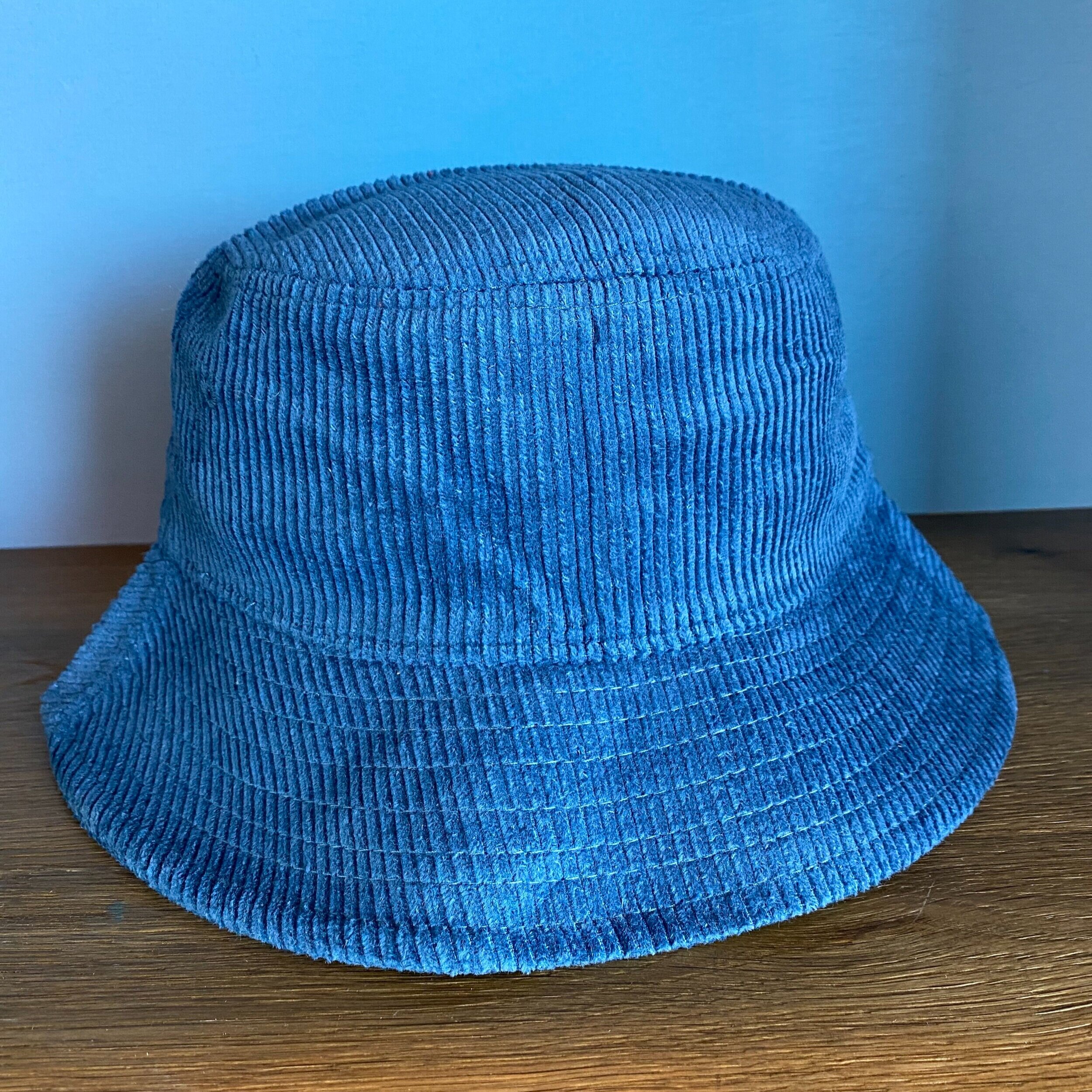 Cobalt Blue Corduroy Bucket Hat — Handy Hats