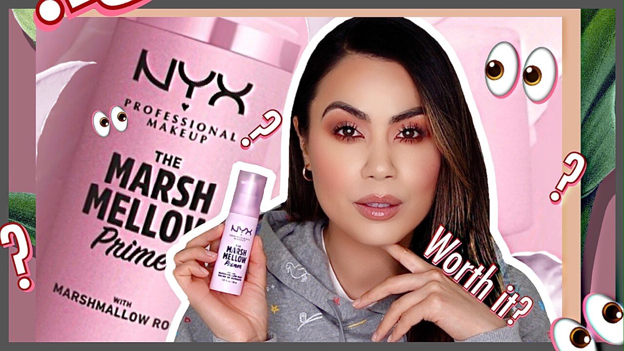 NYX Marsh Mellow Primer Oily Skin 8 Hour Wear Test Review - Blog - Katching  up with kitty