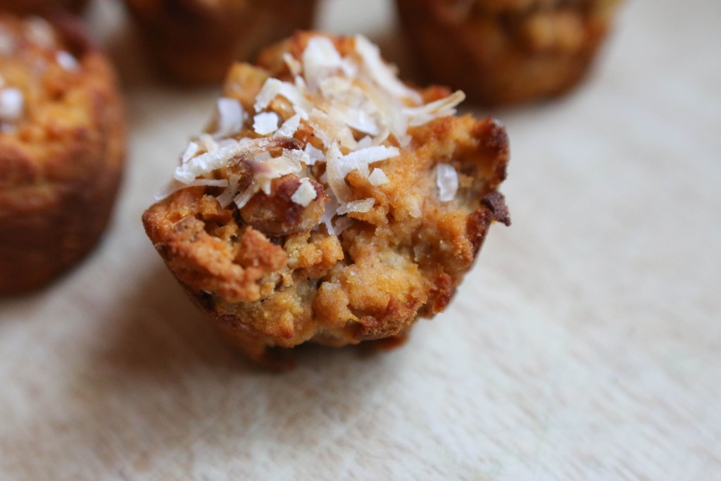 Gluten Free Sweet Potato Apple Muffins via ahealthfulheart.com - a healthy muffin alternative to when you're in the mood for something sweet!