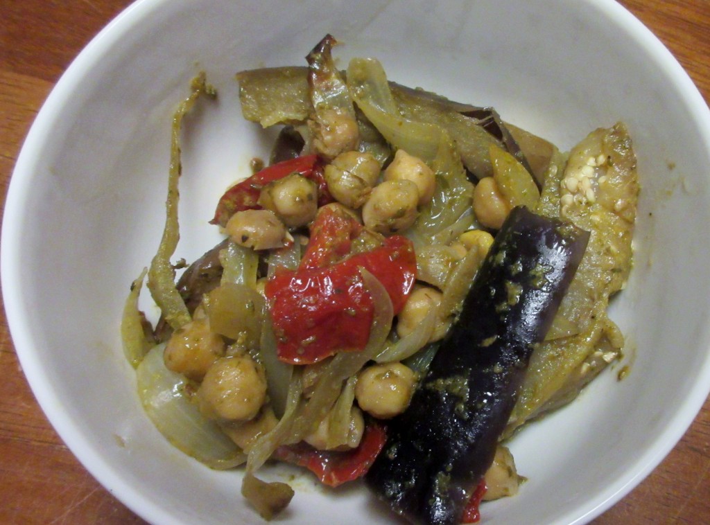 Eggplant Chickpea Stew