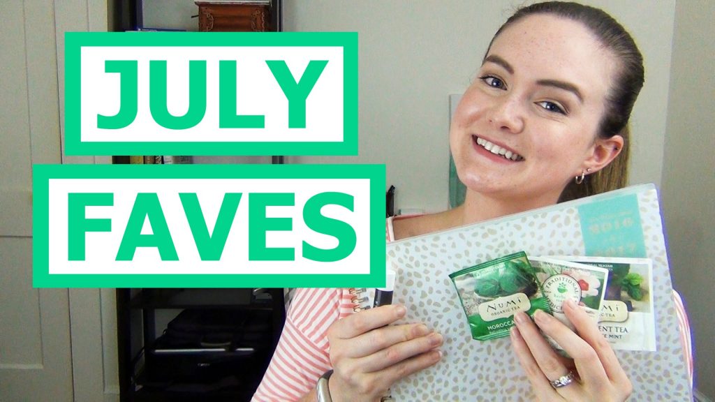 July is coming to an end so that means it's time to talk favorites!