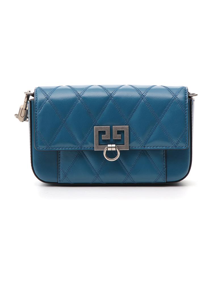givenchy mini pocket bag in diamond quilted leather