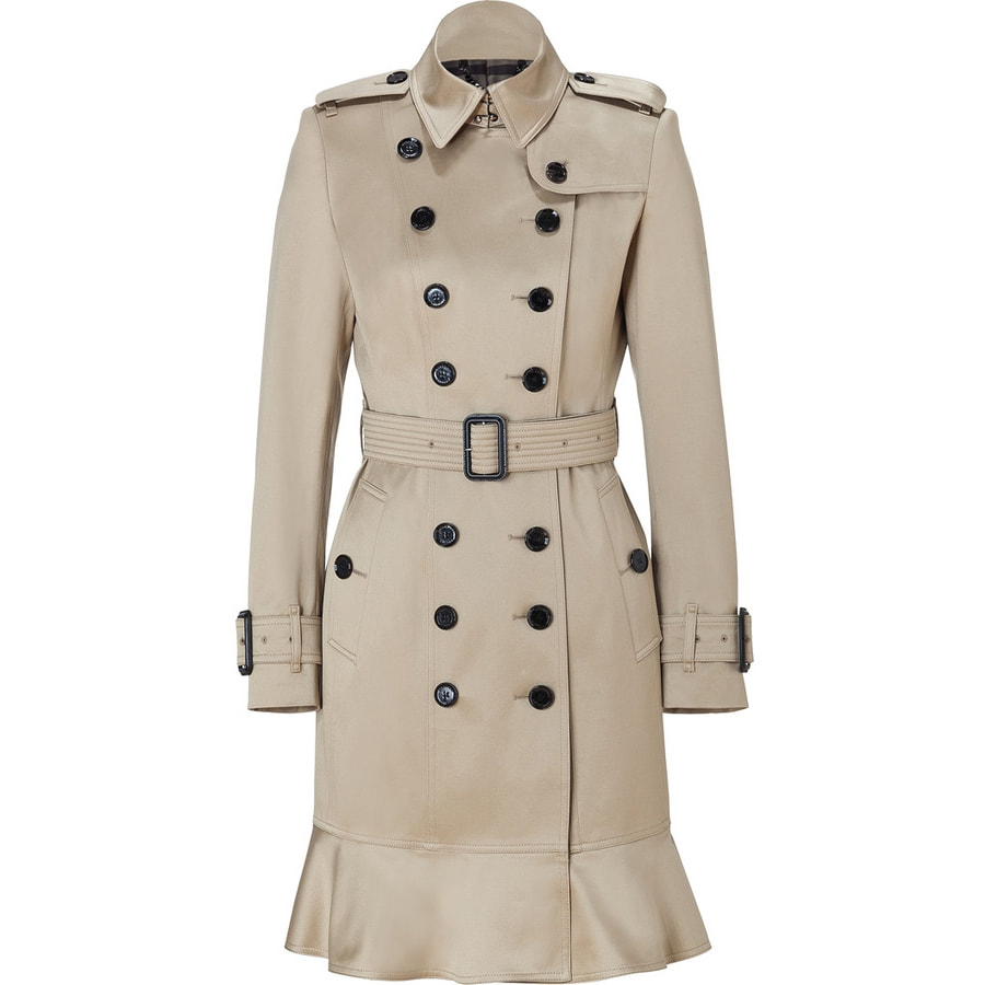burberry trench coat wool