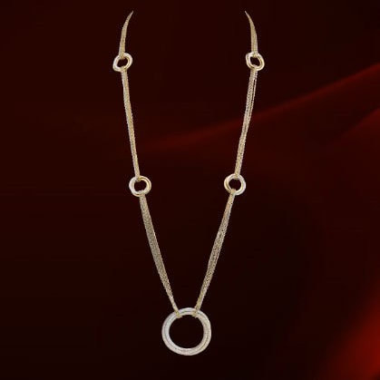 cartier trinity long necklace