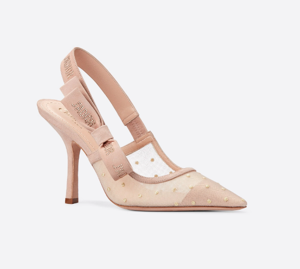 dior pink heels