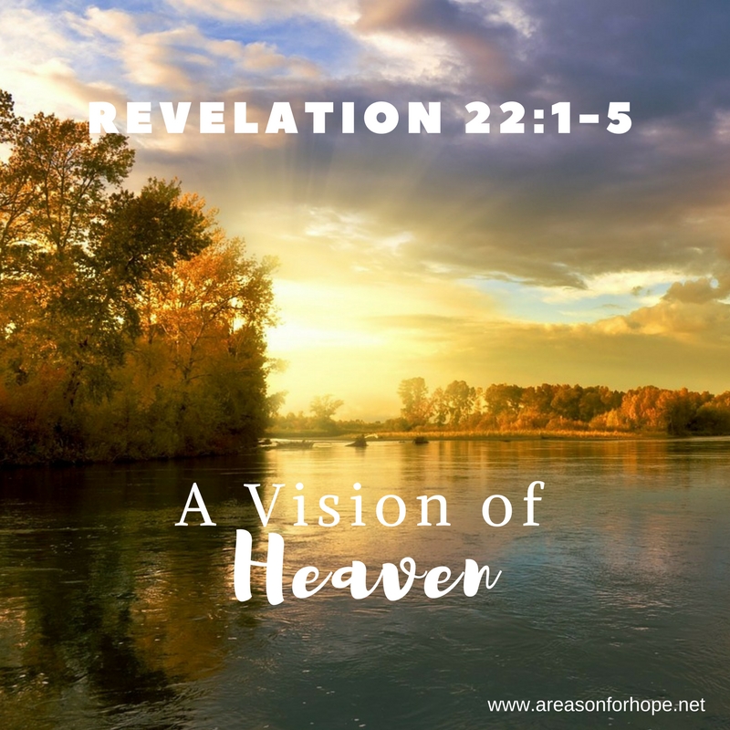 A Vision of Heaven - Revelation 22:1-5 — A Reason for Hope with Don  Patterson
