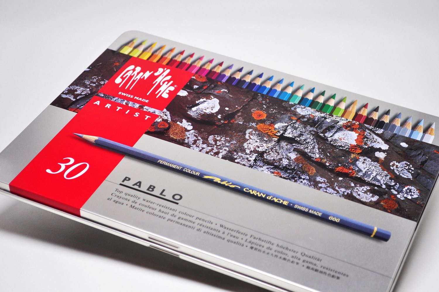 Caran d'Ache, Pablo Permanent Colored Pencils, 120 Colors 