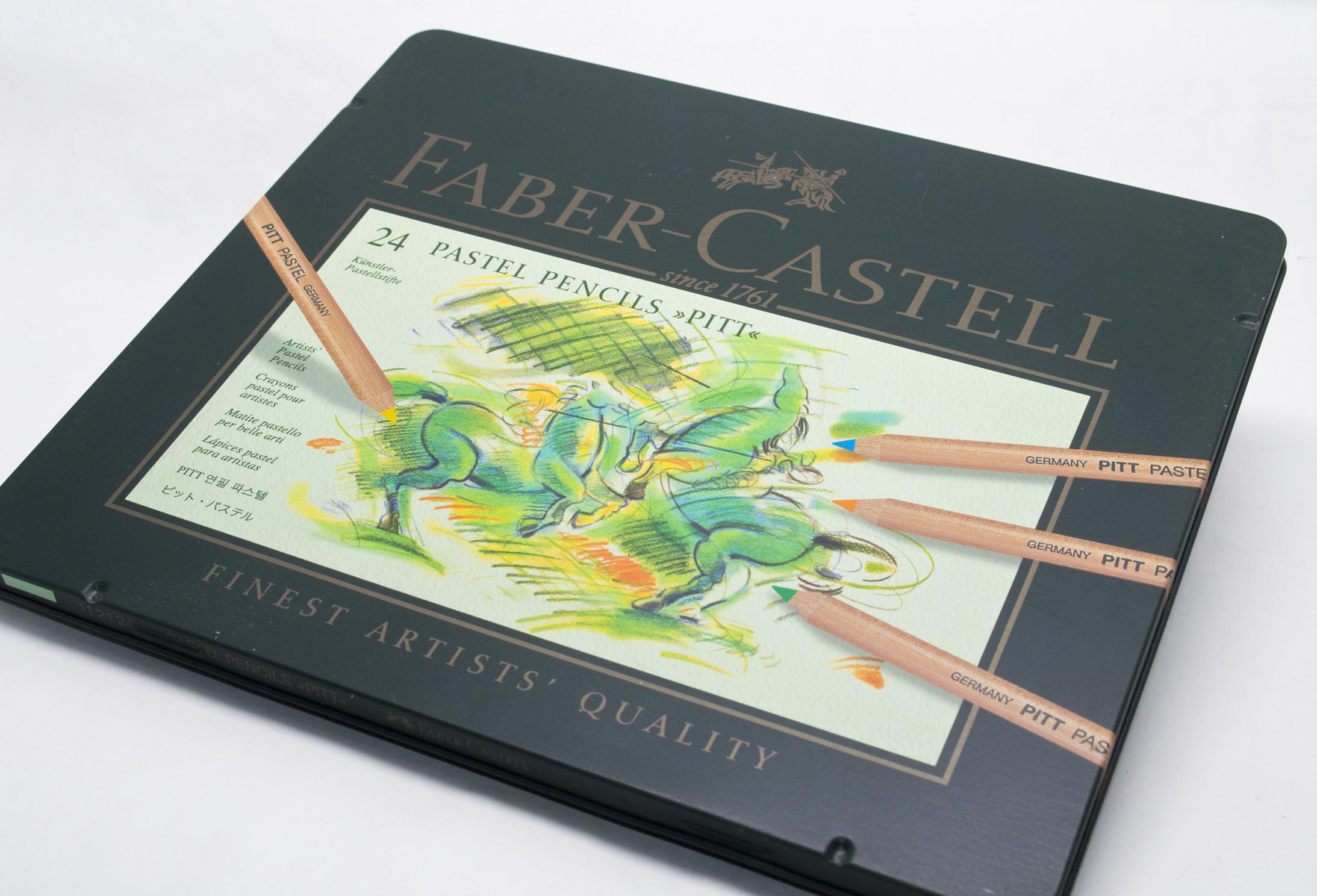 Artists Quality Pencils Faber Castell Pitt Pastel 12 Set 