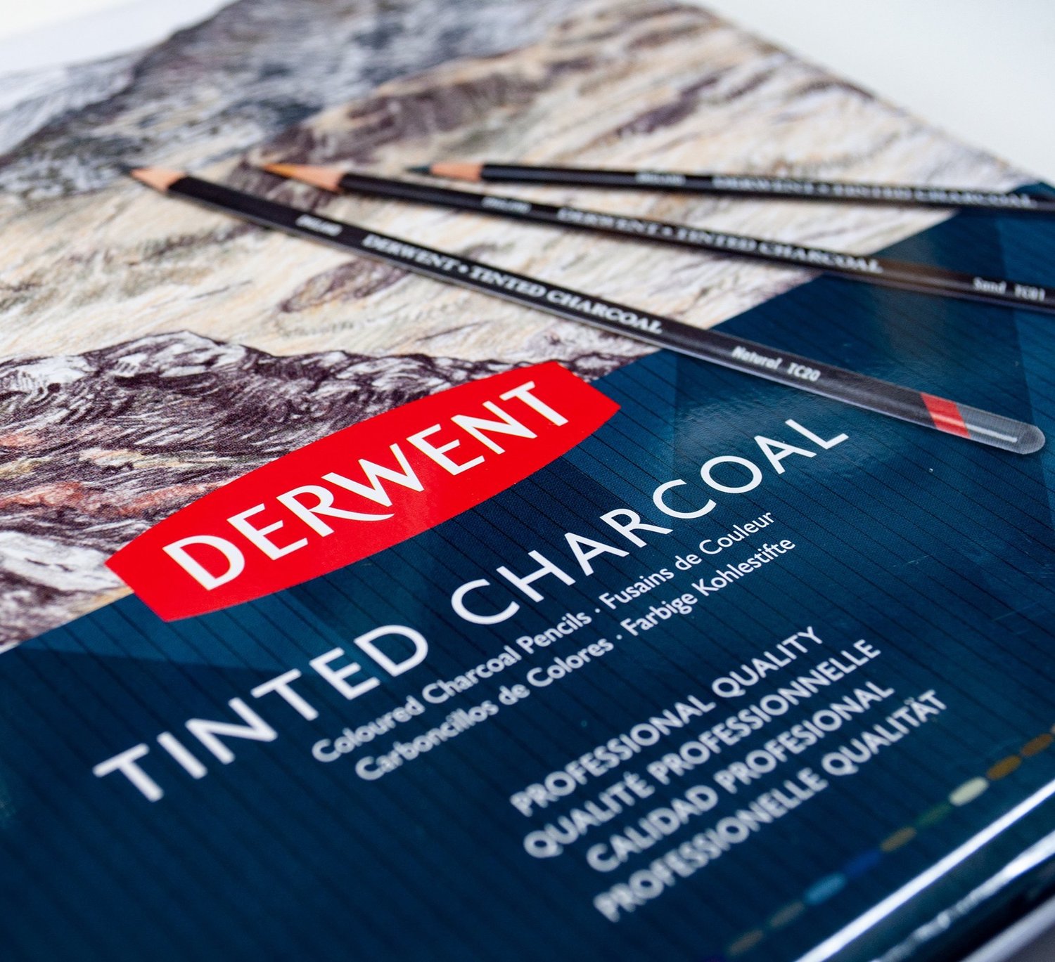 Review Of Derwent Tinted Charcoal Pencils — The Art Gear Guide