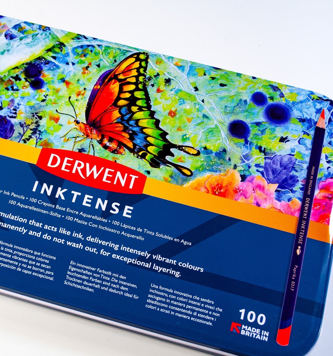 Discover the many ways of using Derwent Inktense Blocks