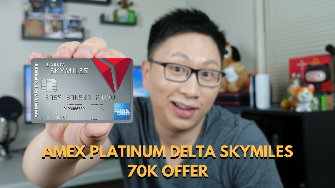 American Express Platinum Delta SkyMiles Credit Card Historic High 70k Signup Bonus (Expires 4/11/2018)