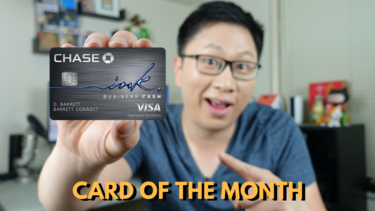 Card of the Month: Chase Ink Cash Business Credit Card (Historic High 50k Offer)