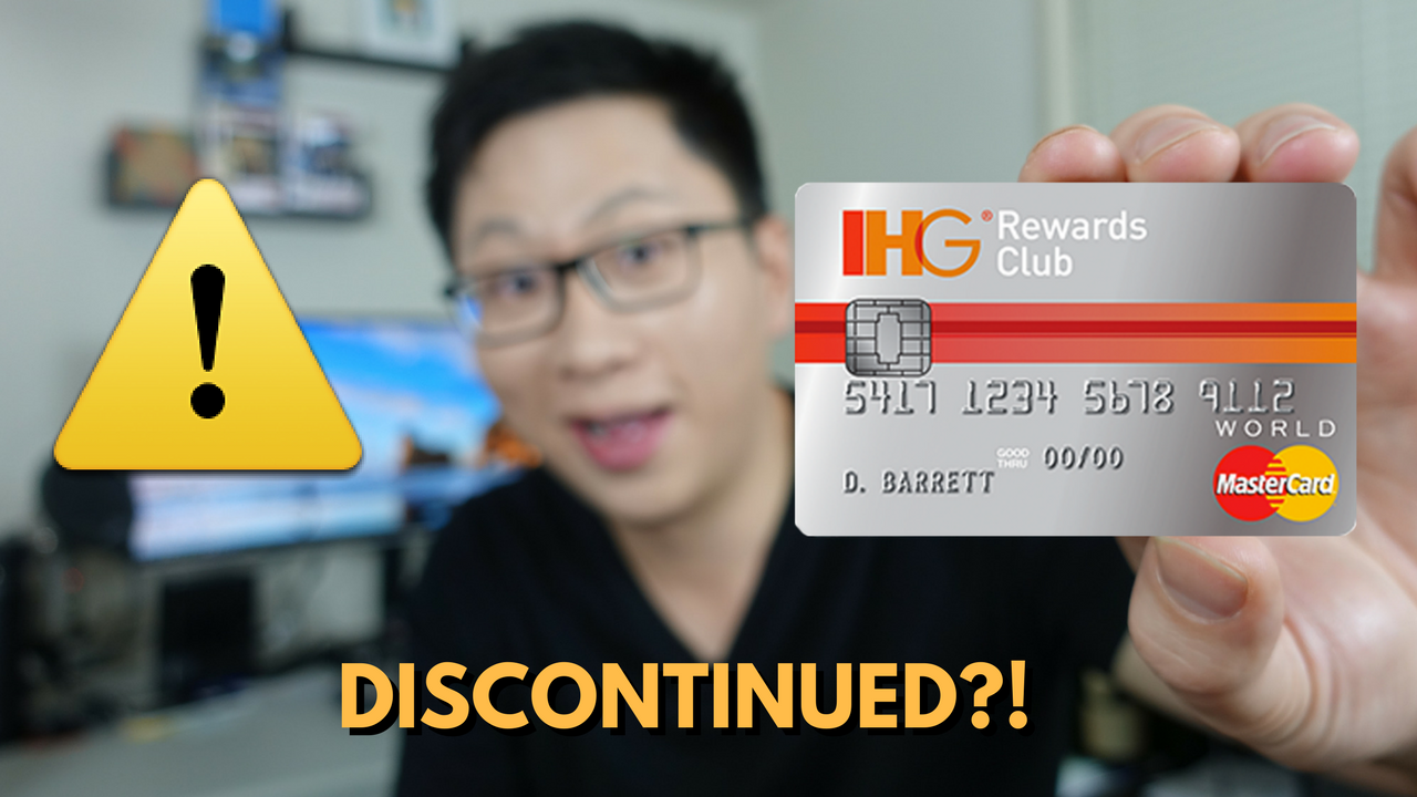 Chase IHG Rewards Club Select Credit Card Application Links Disappearing