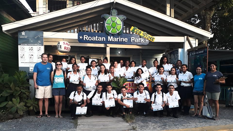  The RMP work with local youth encouraging engagement with the ocean environment 