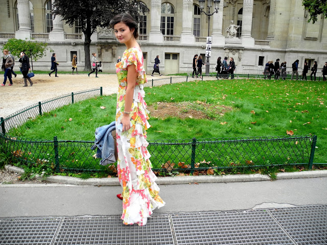 chanel, chanel spring summer 2014, pfw, paris fashion week, paris street style, grand palais