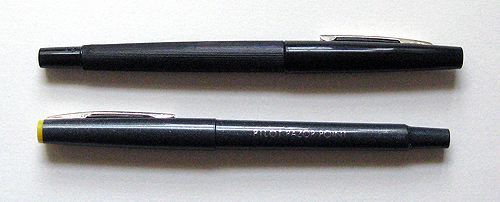 Pilot Razor Point and Papermate