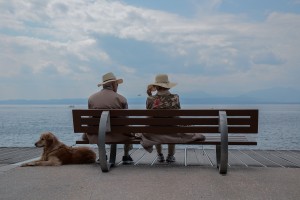 elderly-couple-at-waters-edge