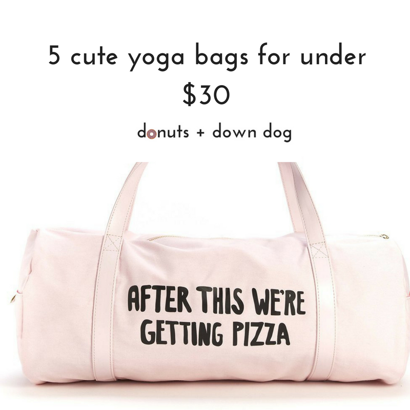 cute yoga bags