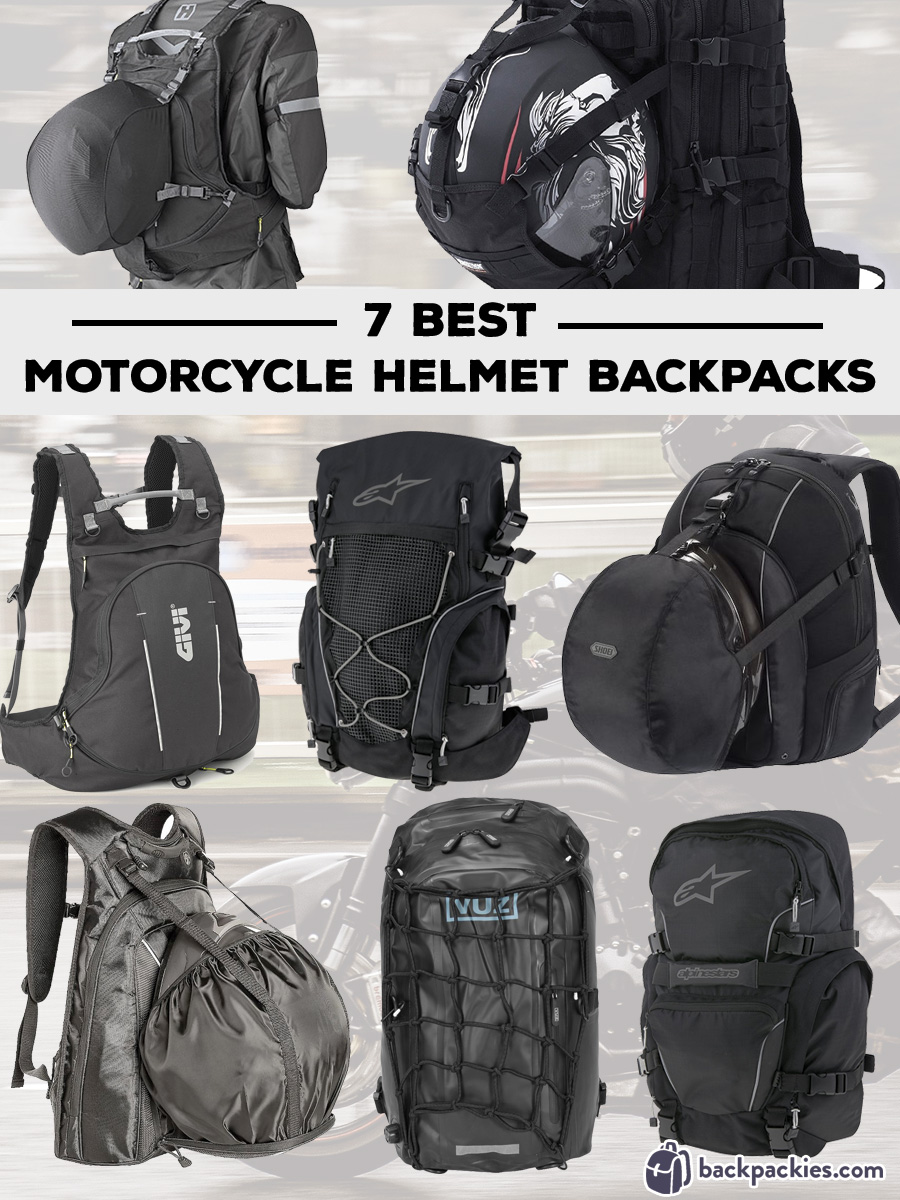 7 Best Motorcycle Helmet Backpacks 