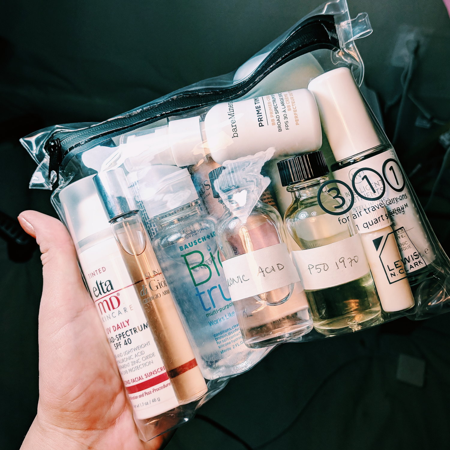 How to Pack for the TSA – Fitting it all in that Little Quart Bag