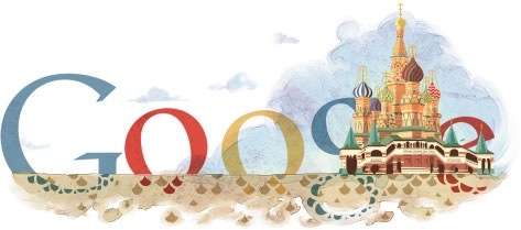 St Basil Cathedral, Moscow Google Doodle