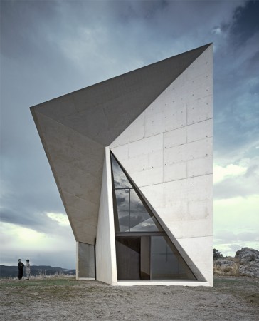 Chapel in Villeaceron by S.M.A.O. - image via ArchDaily